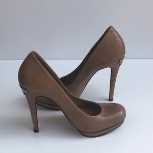 TORY BURCH JUDE PUMP VEGAN LEATHER SIZE 8.5